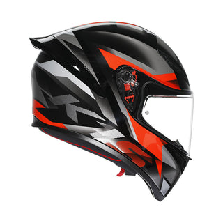 AGV K1 S Fastlap Helmet - Black/Grey/Red
