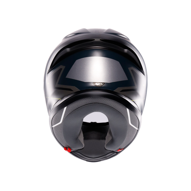 AGV K6 S Enhance Helmet - Matt Grey/Fluro Yellow
