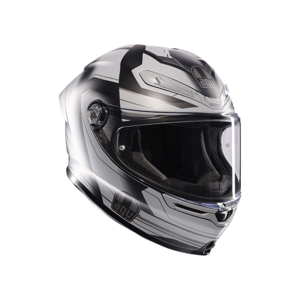 AGV K6 S Ultrasonic Helmet - Matt Black/Grey