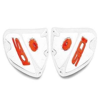 Sidi Crossfire 1 Shin Plate - White/Orange