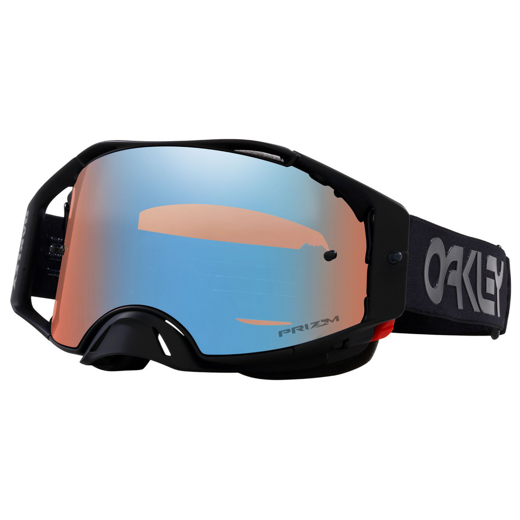 Oakley Airbrake MX Goggles With Prizm Sapphire Lens B1B Blackout