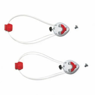 Sidi Vortice Tecno Instep Tensioner - White/Red