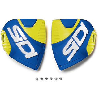 Sidi Crossfire 3 Shin Plate - Blue/Yellow/Fluro