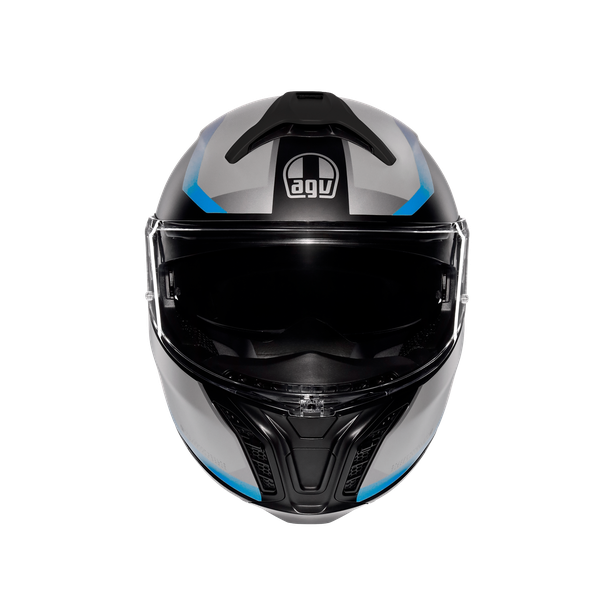 AGV Tourmodular Stary Helmet - Matt Black/Grey/Blue