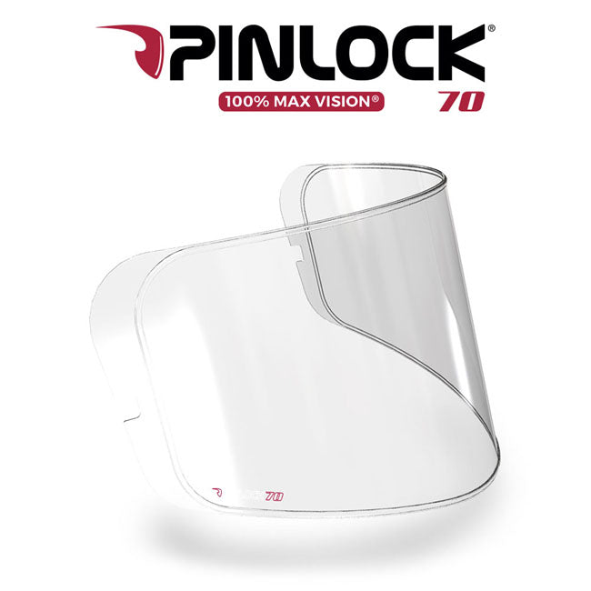 SMK Stellar Replacement Helmet Pinlock 70 Lens - Clear