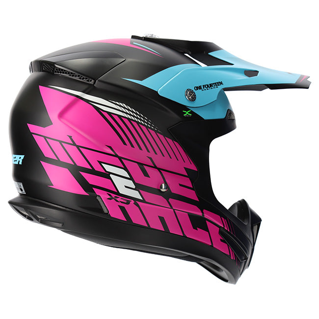 M2R X3 Origin PC-7F Helmet - Pink