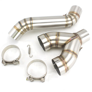 Lextek Stainless Steel De-Cat Link Pipe for BMW S1000RR (10-11)