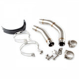 Lextek Stainless Steel Link Pipes for Yamaha YZF R1 (09-14)
