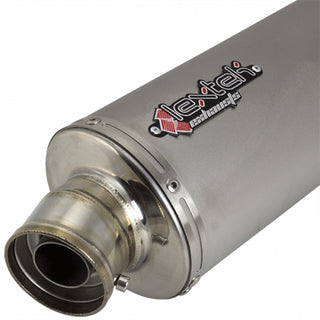 Lextek OP1 Matt Stainless Steel Exhaust Silencer 51mm