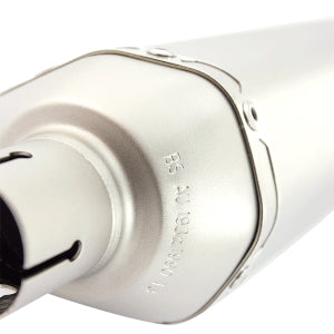 Lextek SA1 Matt Stainless Steel Hexagonal Exhaust Silencer 37mm