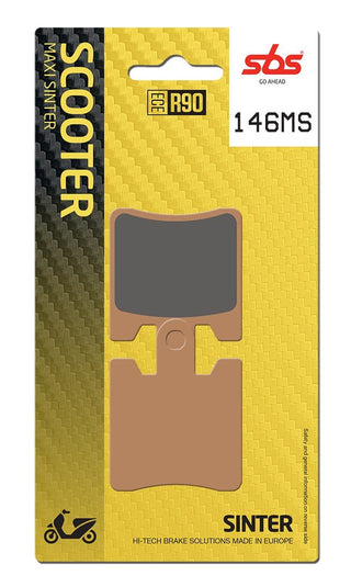 SBS FRICTION - Sinter Front Scooter Brake Pads - 146MS-