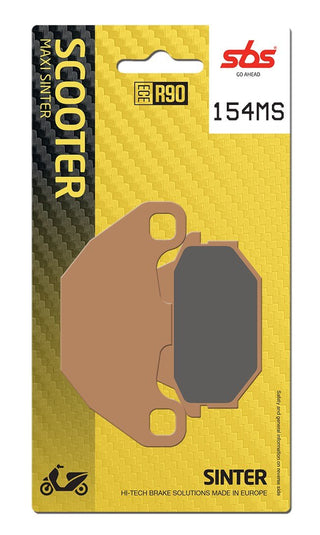 SBS FRICTION - Sinter Front / Rear Scooter Brake Pads - 154MS-