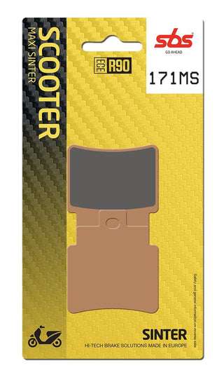 SBS FRICTION - Sinter Front Scooter Brake Pads - 171MS-