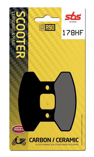 SBS FRICTION - Ceramic Front Brake Pads - 178HF-