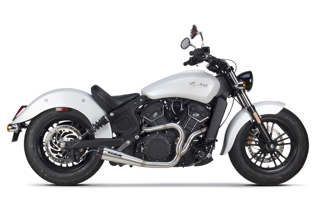 Two Brothers Racing Full-System Black INDIAN SCOUT (15-23) Comp-S 2-1 Car Tip (+ VICTORY Octane)