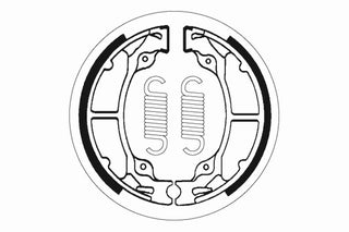SBS Brake Shoes Front/ Rear - 2025-