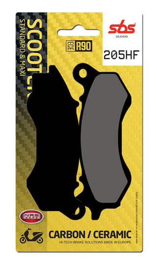 SBS FRICTION - Ceramic Front Brake Pads - 205HF-