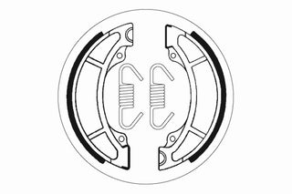 SBS Brake Shoes Front/ Rear - 2108-