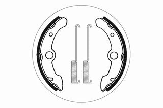 SBS Brake Shoes Front/ Rear - 2114-