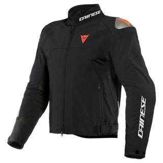 Dainese Indomita D-Dry Xt Jacket - Black-Matt/Black-Matt/Fluo-Red