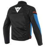 Dainese Air Frame D1 Textile Jacket - Black/Light Blue/Fluo-Red