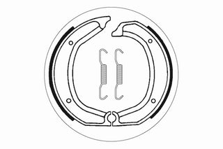 SBS Brake Shoes Front/ Rear - 2139-