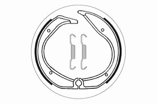 SBS Brake Shoes Front/ Rear - 2140-