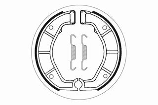 SBS Brake Shoes Front/ Rear - 2143-