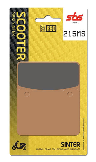 SBS FRICTION - Sinter Front Scooter Brake Pads - 215MS-