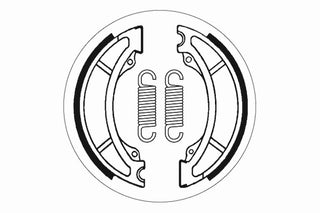 SBS Brake Shoes Front/ Rear - 2192-