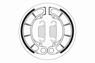 SBS Brake Shoes Front/ Rear - 2207-