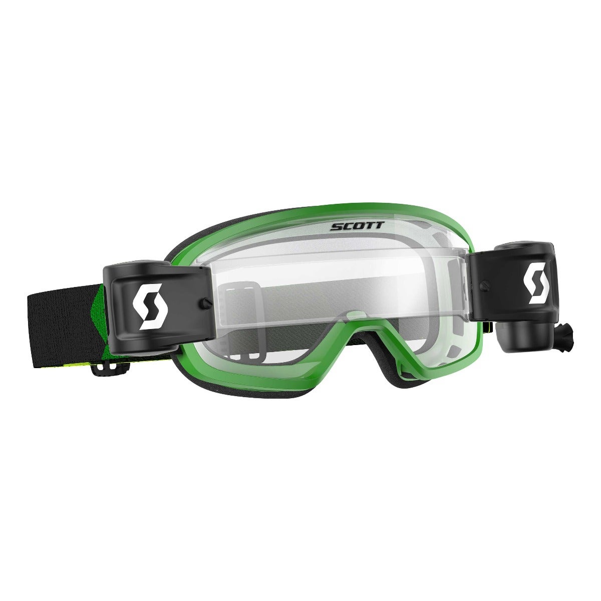 Goggle Buzz Mx Pro WFS Green/Black Clr Lens