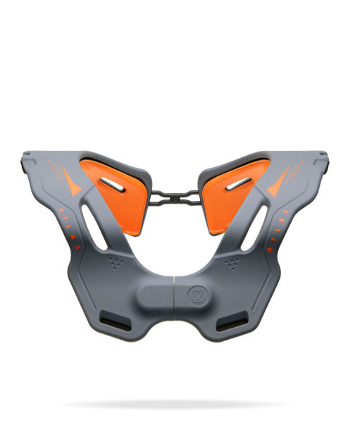 Atlas Vision Neck Brace Collar - Grey/Orange