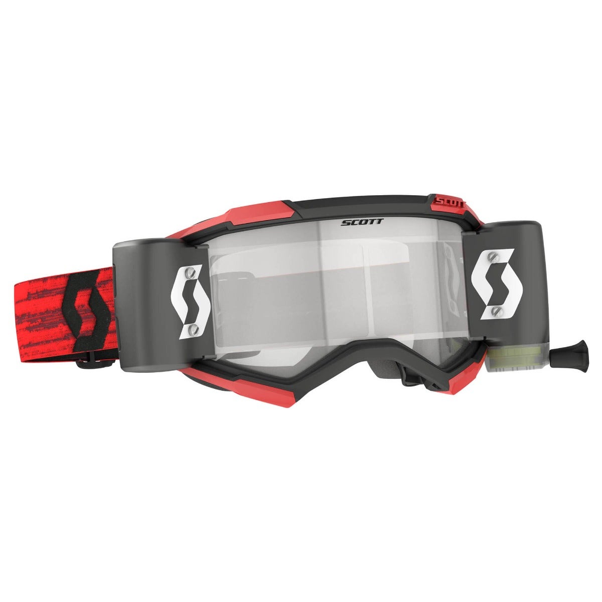 Scott Fury WFS Goggle Red/Clear Lens