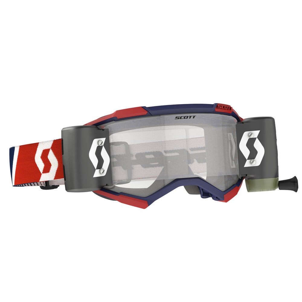 Fury Goggle WFS Red/Blue Clear