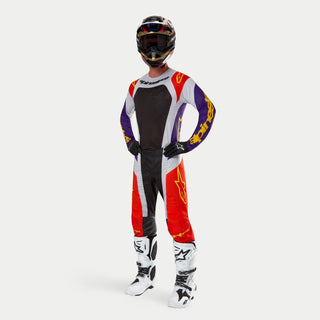 Alpinestars 2024 Techstar Ocuri Pants - Hot orange Purple Black