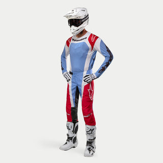 Alpinestars 2024 Techstar Ocuri Pants - Light Blue Mars Red White
