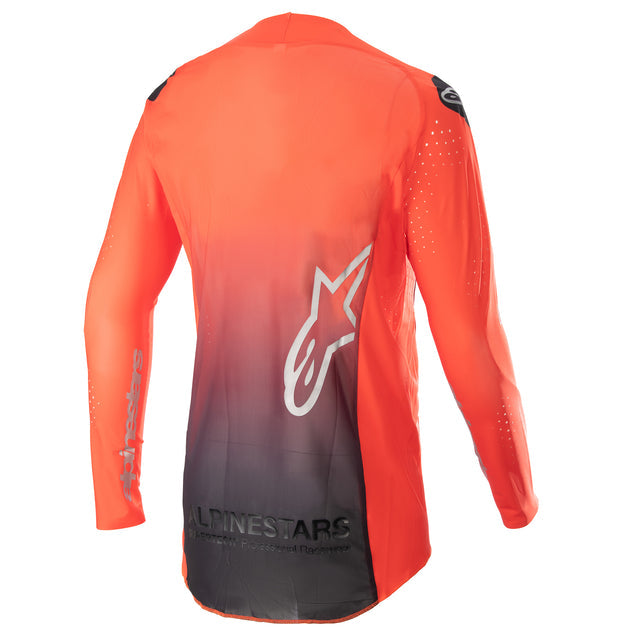 Alpinestars 2023 Supertech Risen Jersey - Hot Orange Black