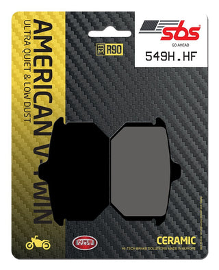 SBS Hd Ceramic Brake Pads Front-Rear - 549H.HF-