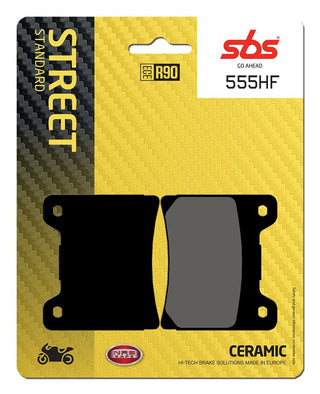 SBS Organic Brake Pads Front-Rear - 555HF-