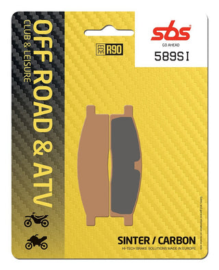 SBS FRICTION - Sinter Off Road Front Brake Pads - 589SI-