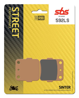 SBS FRICTION - Sinter Rear Brake Pads - 592LS-