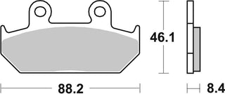 SBS FRICTION - Sinter Front Brake Pads - 600HS-