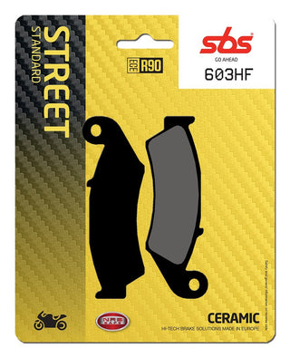 SBS FRICTION - Ceramic Front Brake Pads - 603HF-
