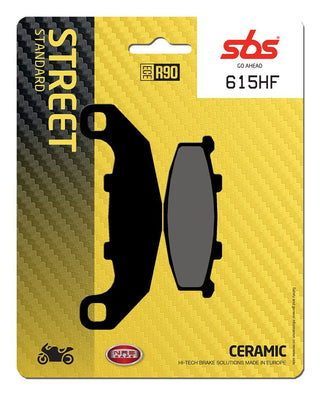 SBS Organic Brake Pads Front-Rear - 615HF-
