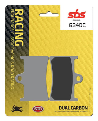SBS Dual Carbon Racing Brake Front - 634DC-