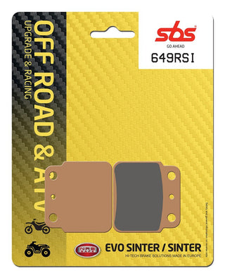 SBS Offroad Racing Brake Pads FR-RR - 649RSI-