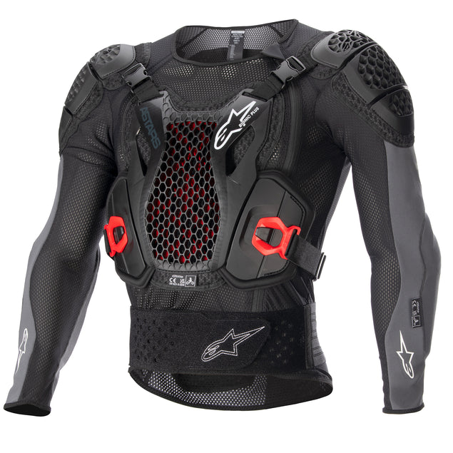 Alpinestars Bionic Plus V2 Protection Jacket - Black Anthracite Red