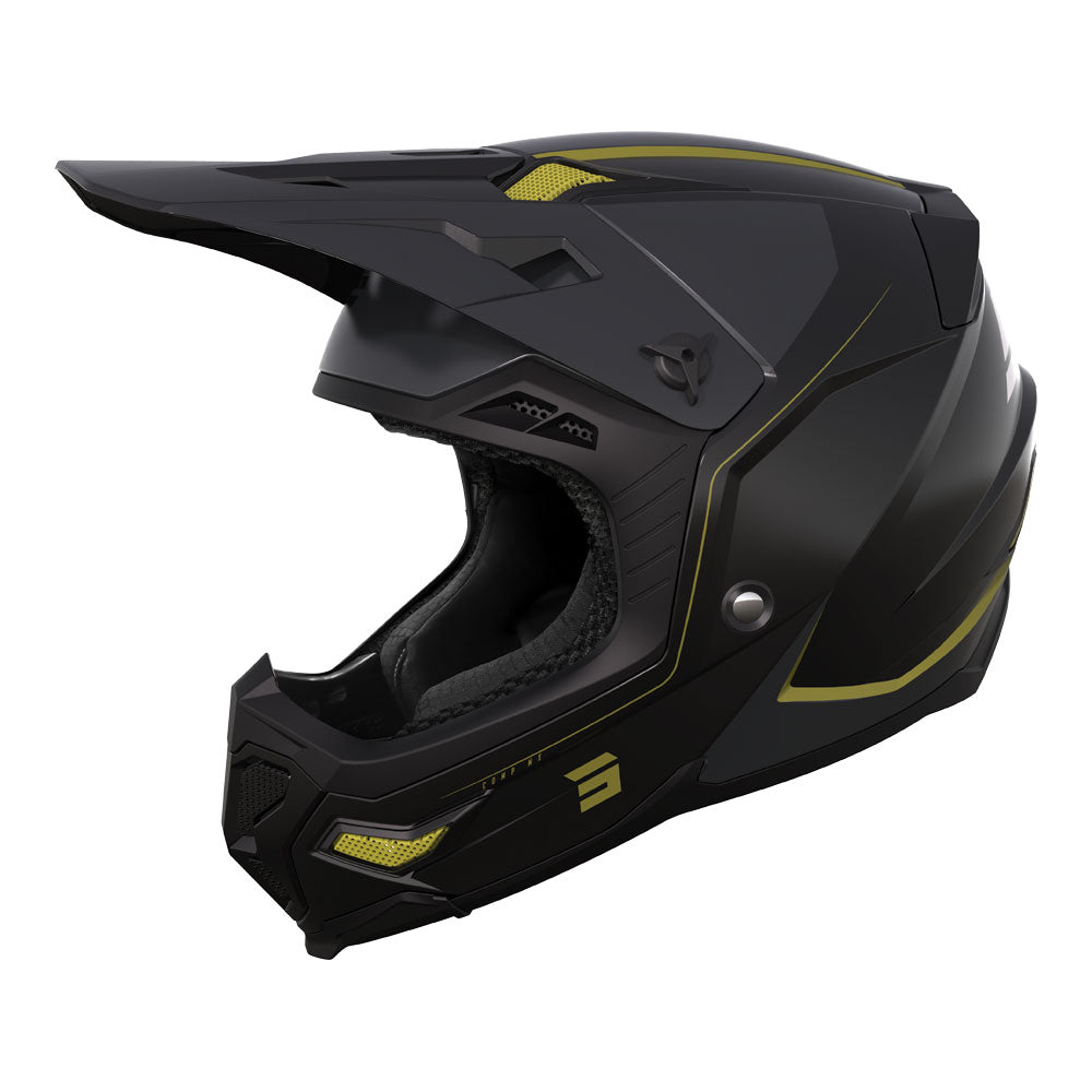 Shot Core Comp MIPS Helmet - Matt Black/Gold
