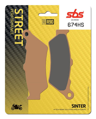 SBS FRICTION - Sinter Front Brake Pads - 674HS-